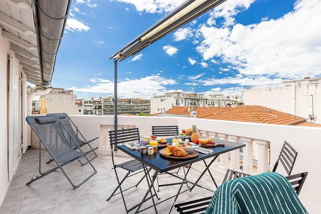 Spitalieri 2 - Superb Terrace Panoramic View Ac Apartment Nice France