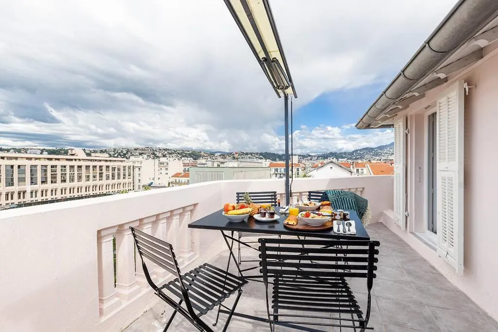 Spitalieri 2 - Superb Terrace Panoramic View Ac Apartment Nice